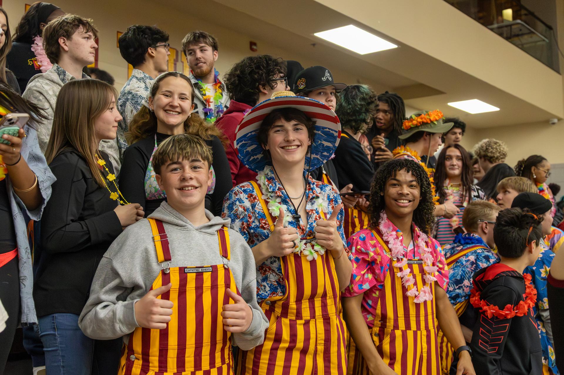 Pantheralls and student section