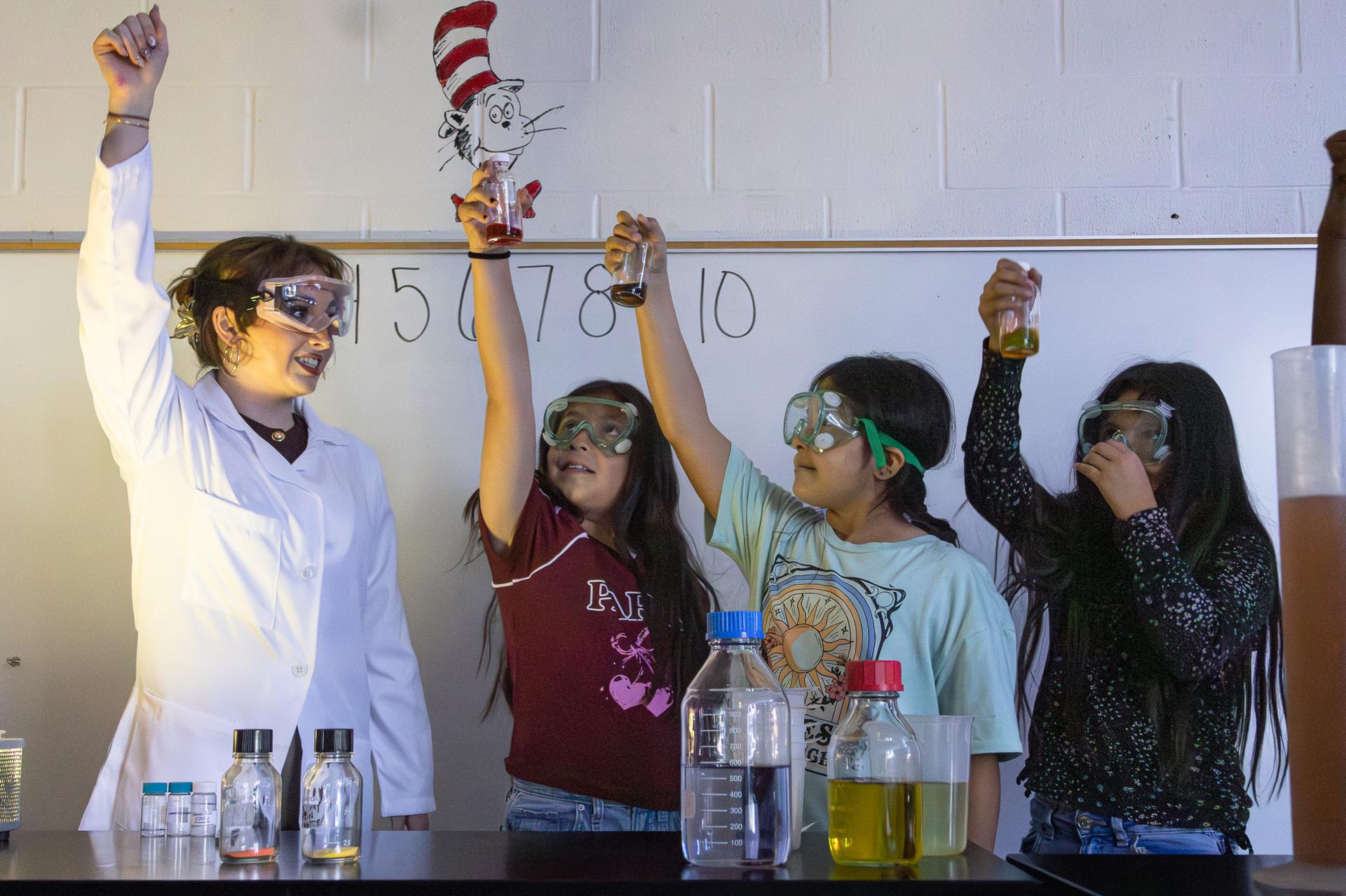 Presley Cuneo shared her chemistry capstone