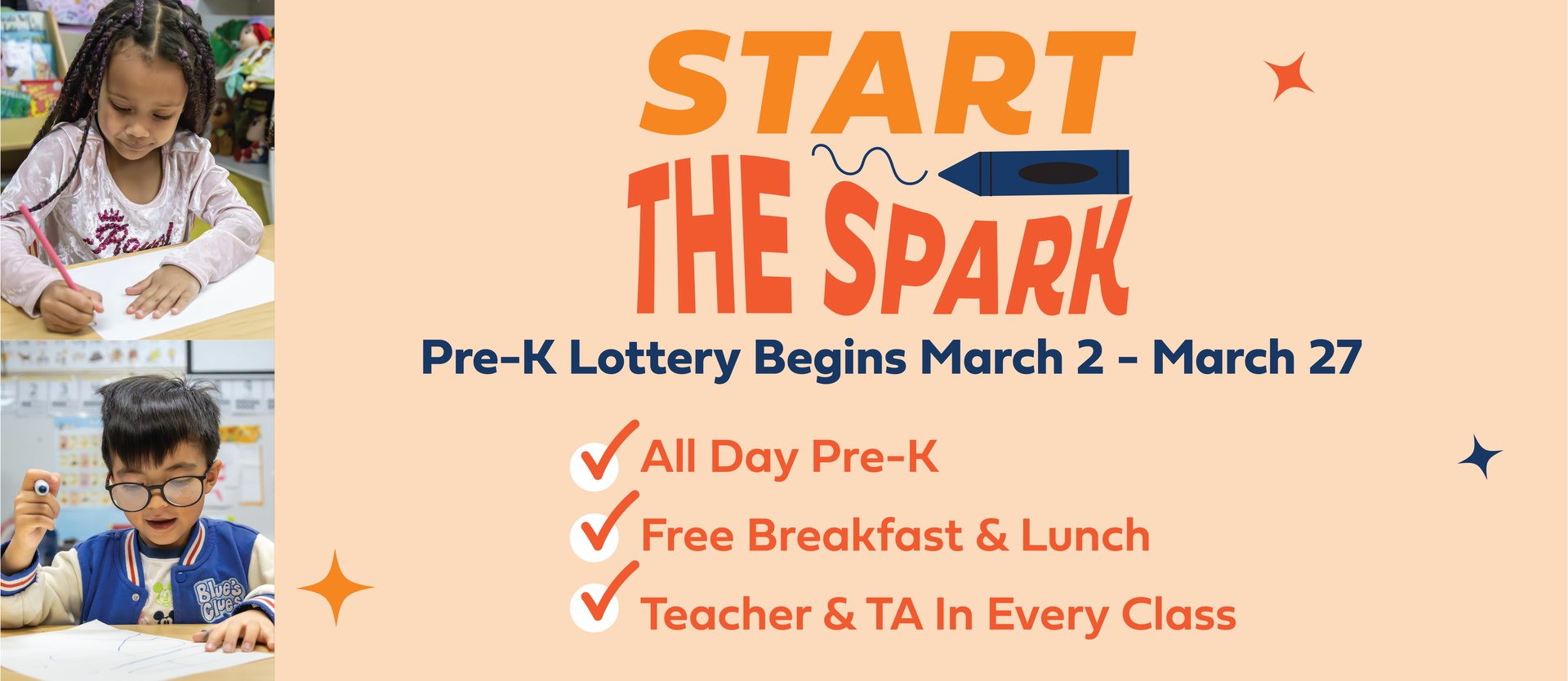 start the spark image graphic