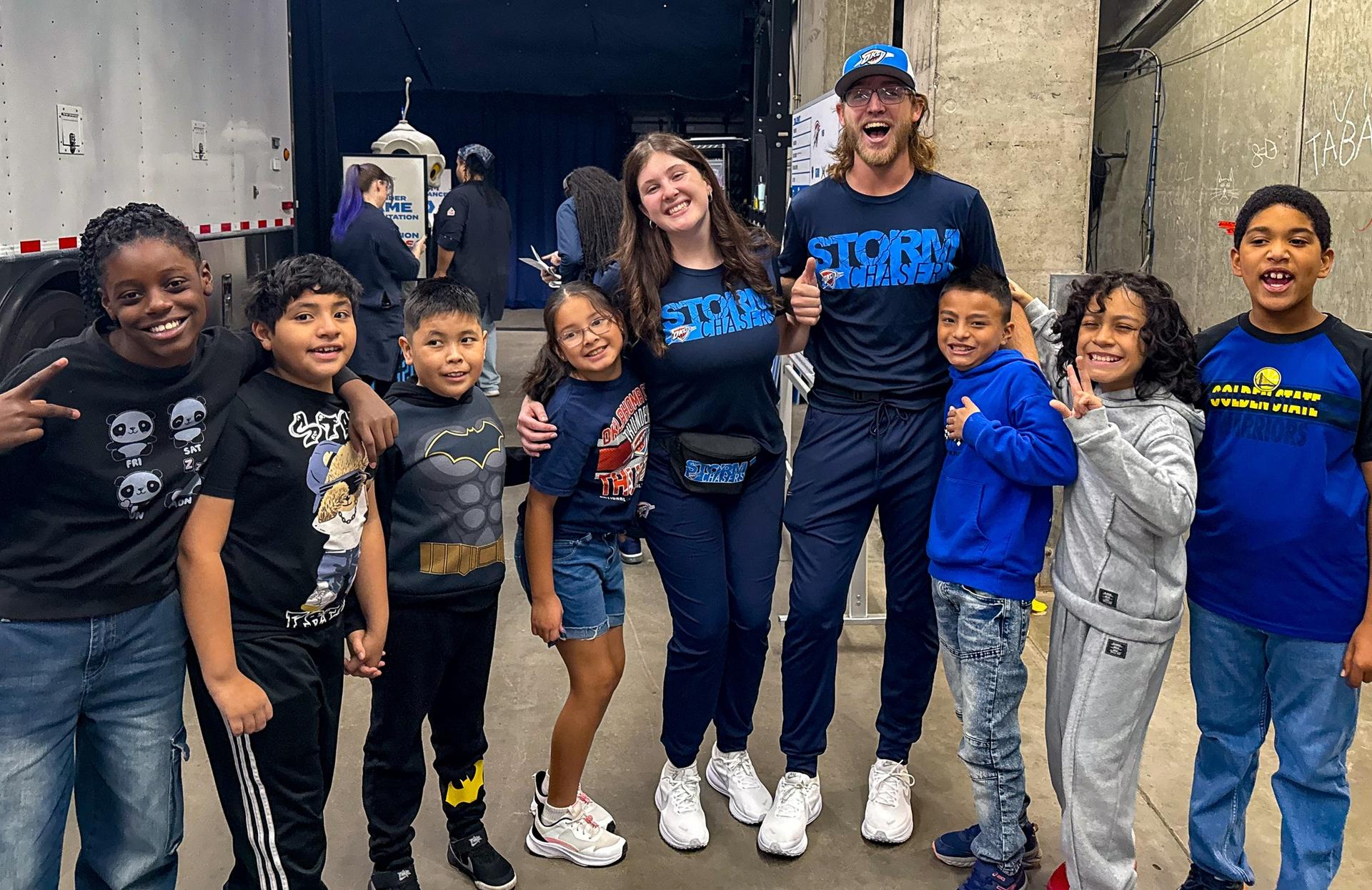 apollo at the thunder game
