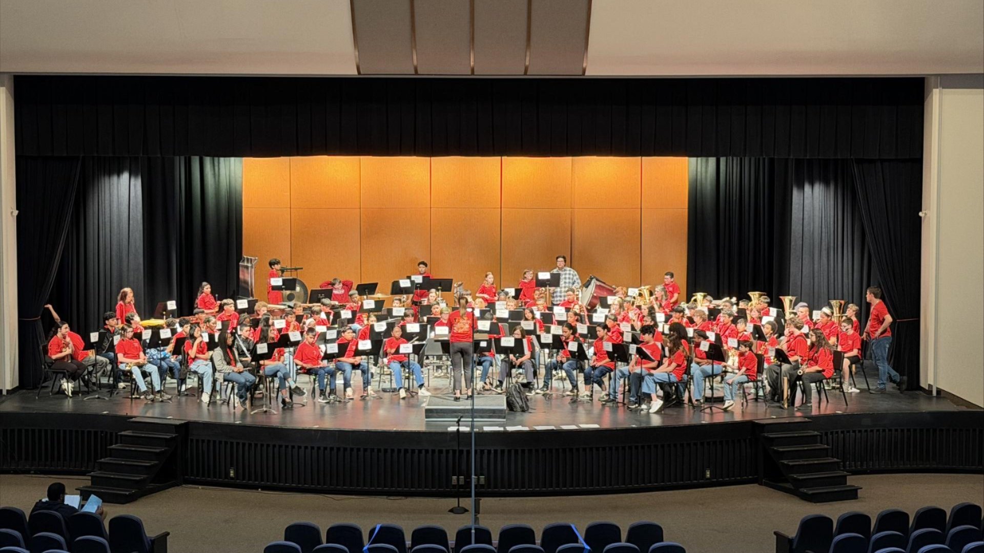 honor band preforming