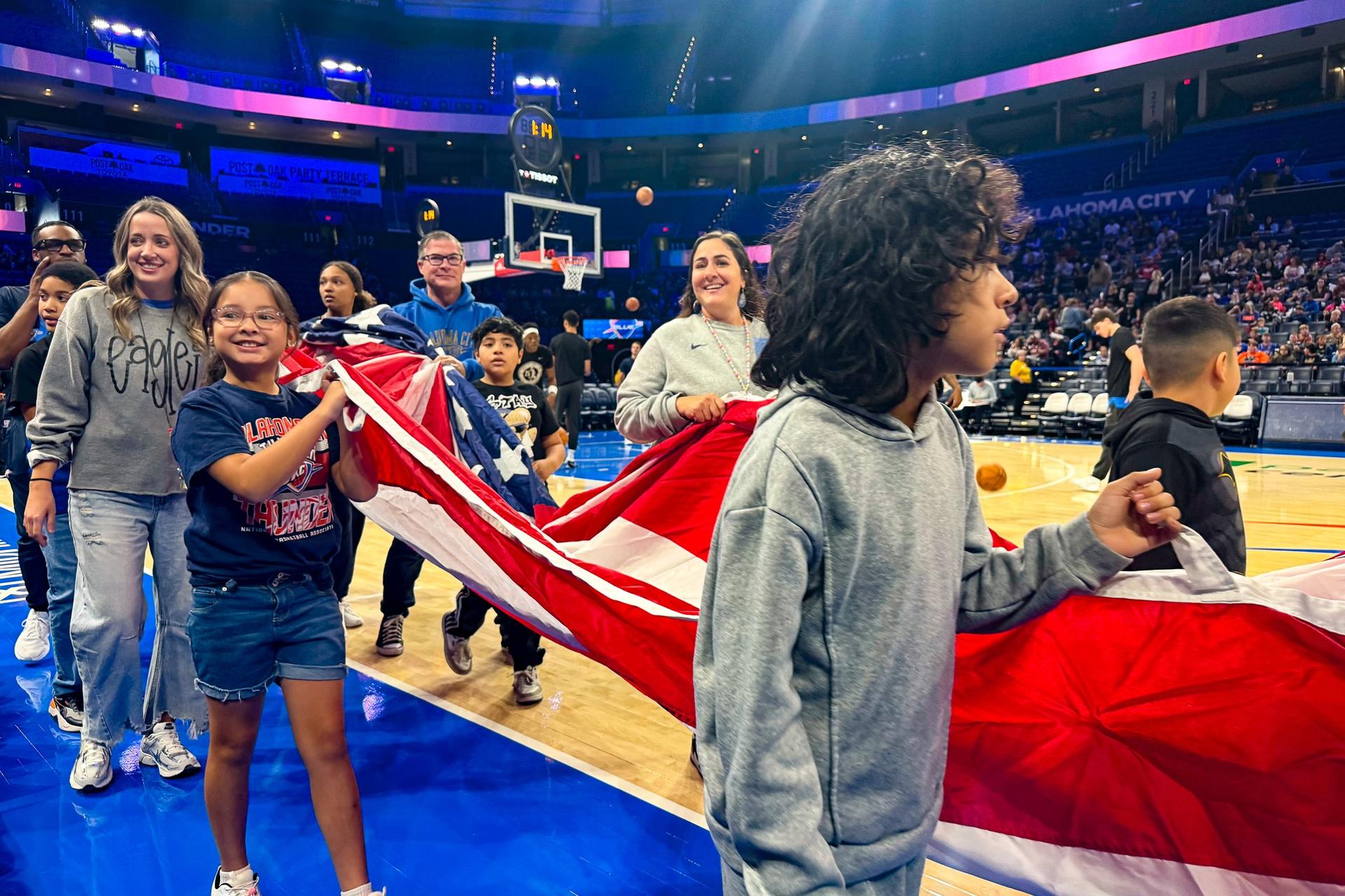 apollo at the thunder game