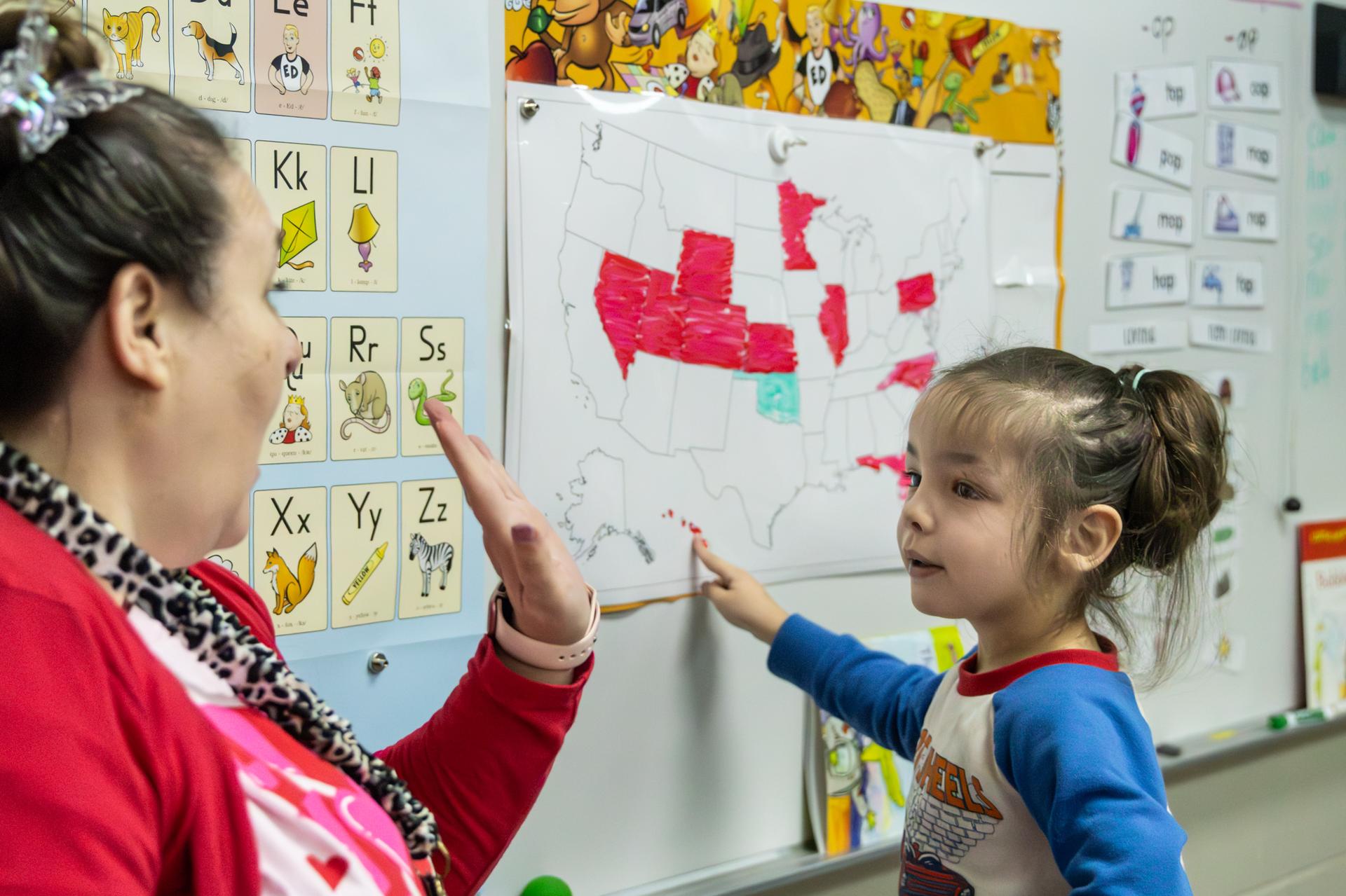 teacher high five student