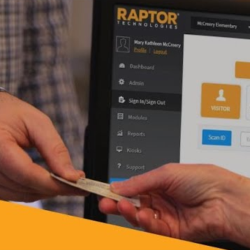 Security Officer receiving an identification card