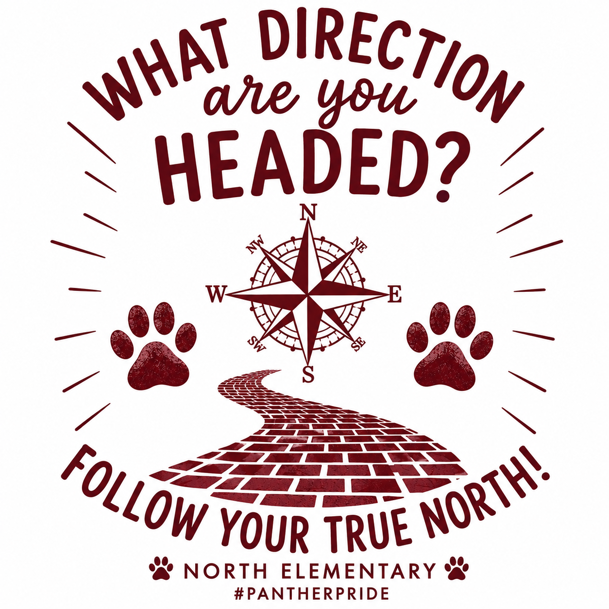 What direction are you headed? Follow your true Noth