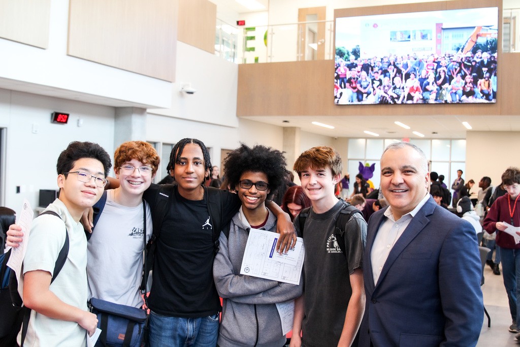 Students with Dr. Azaiez