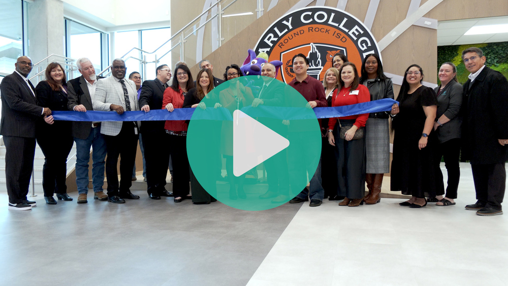 Early College High School ribbon cutting video