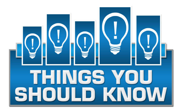 Picture of an Icon that says Things you should know.
