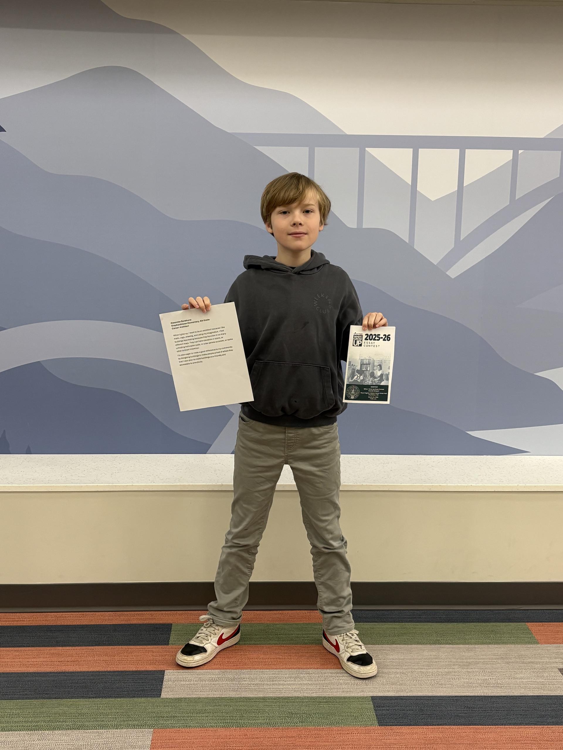 Essay Contest Winner