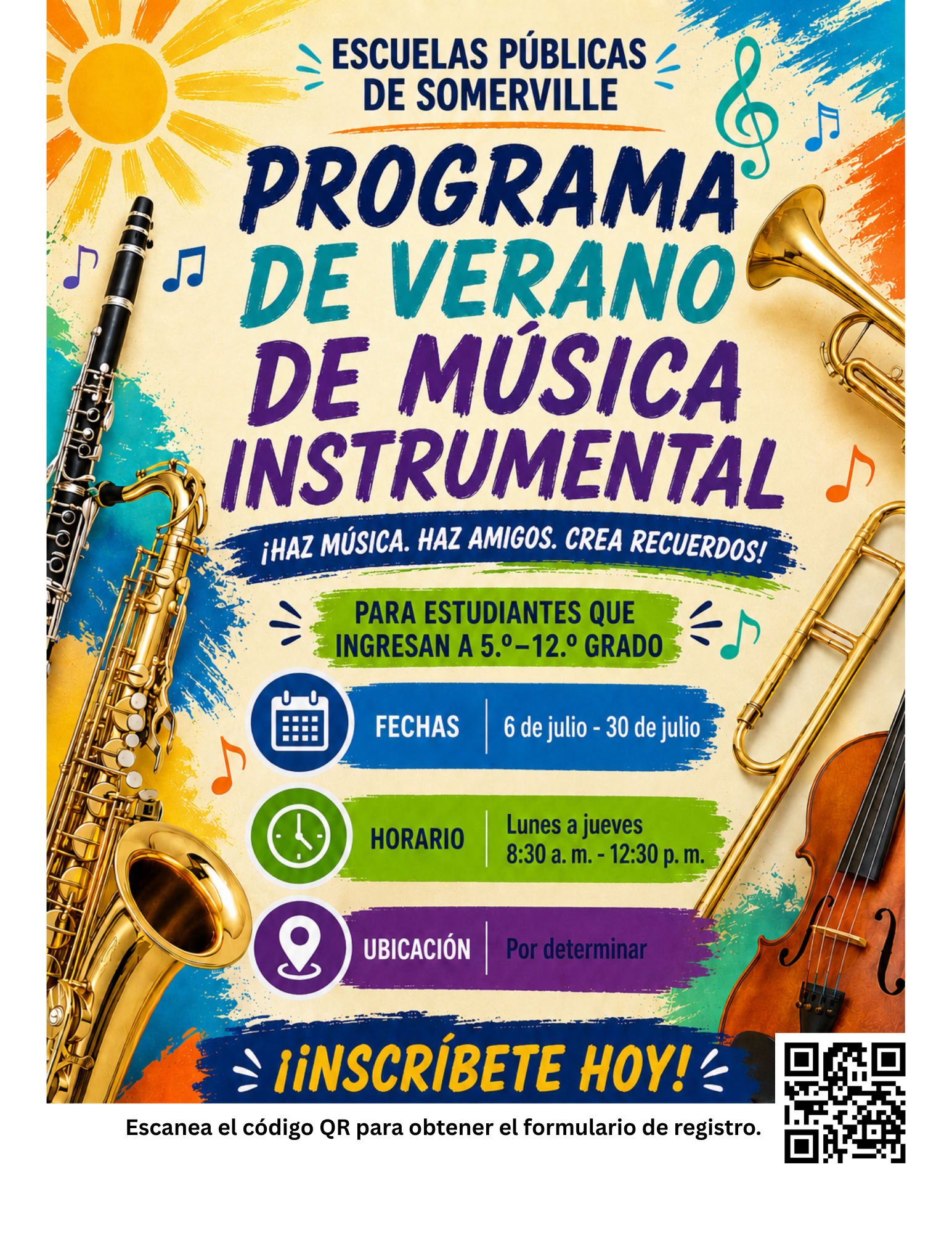 Music Flyer Spanish