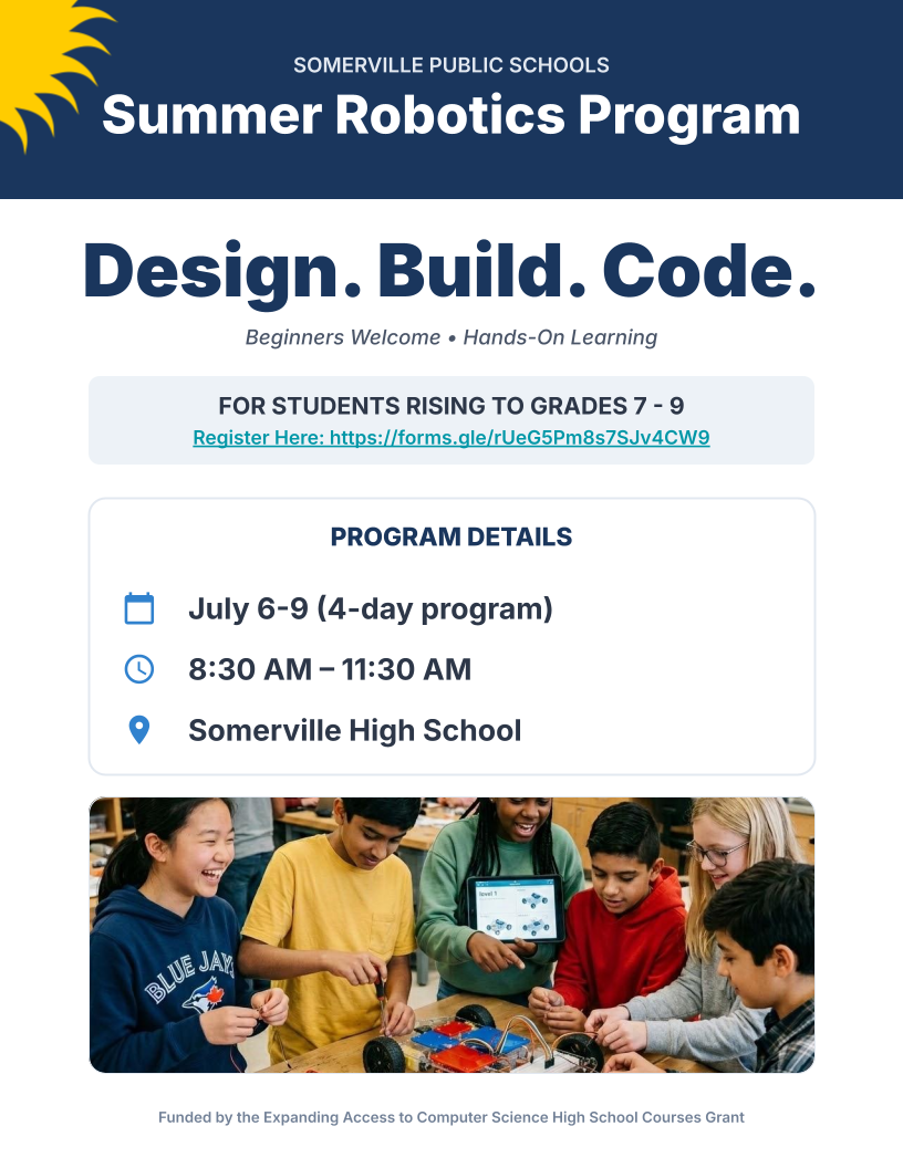 Robotics flyer