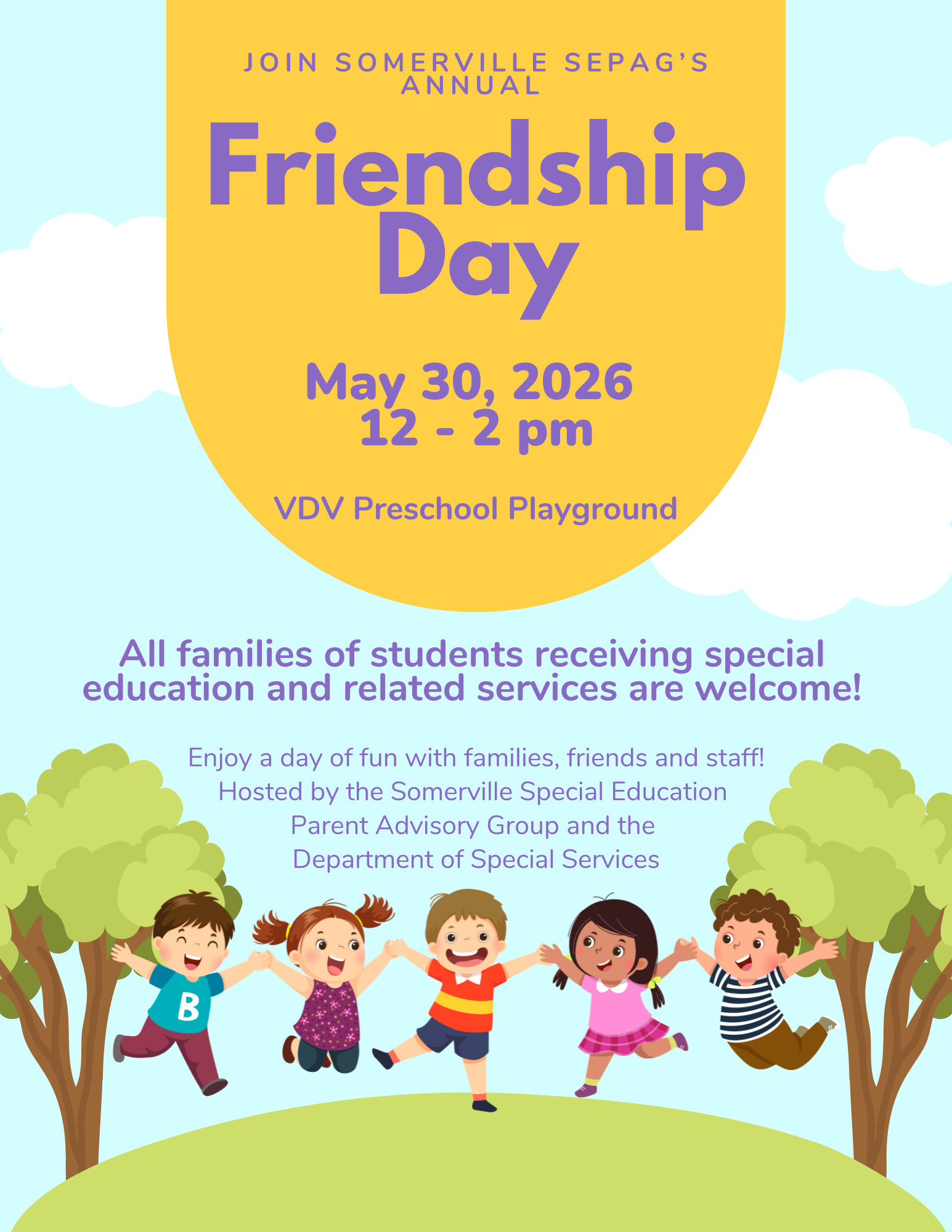 Friendship day flyer