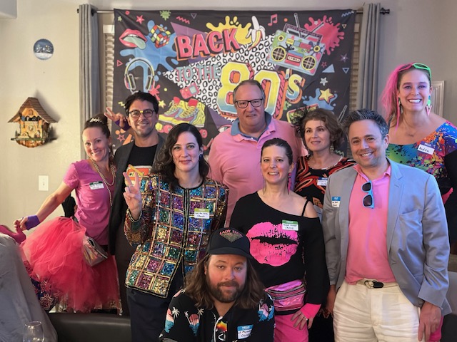 80s murder mystery party