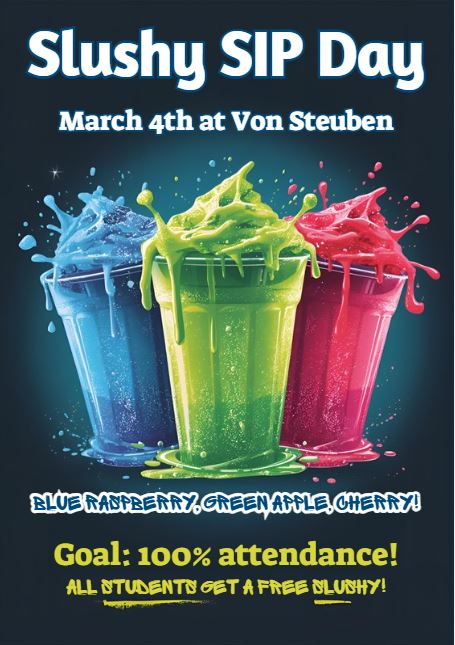 Slushy SIP Day March 4