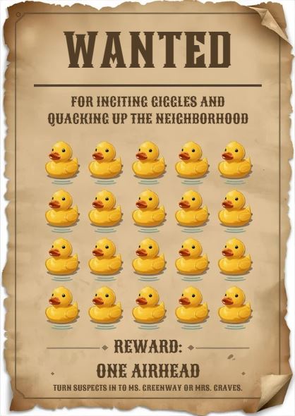 Wanted: Tiny Rubber Duckies