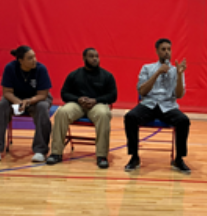 Speakers at MLK Assembly