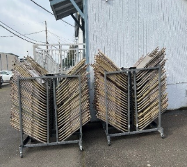 Folding chairs donated to Meeker Middle School