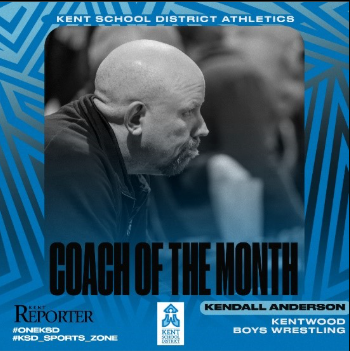 January's coach of the month, Kendall Anderson.