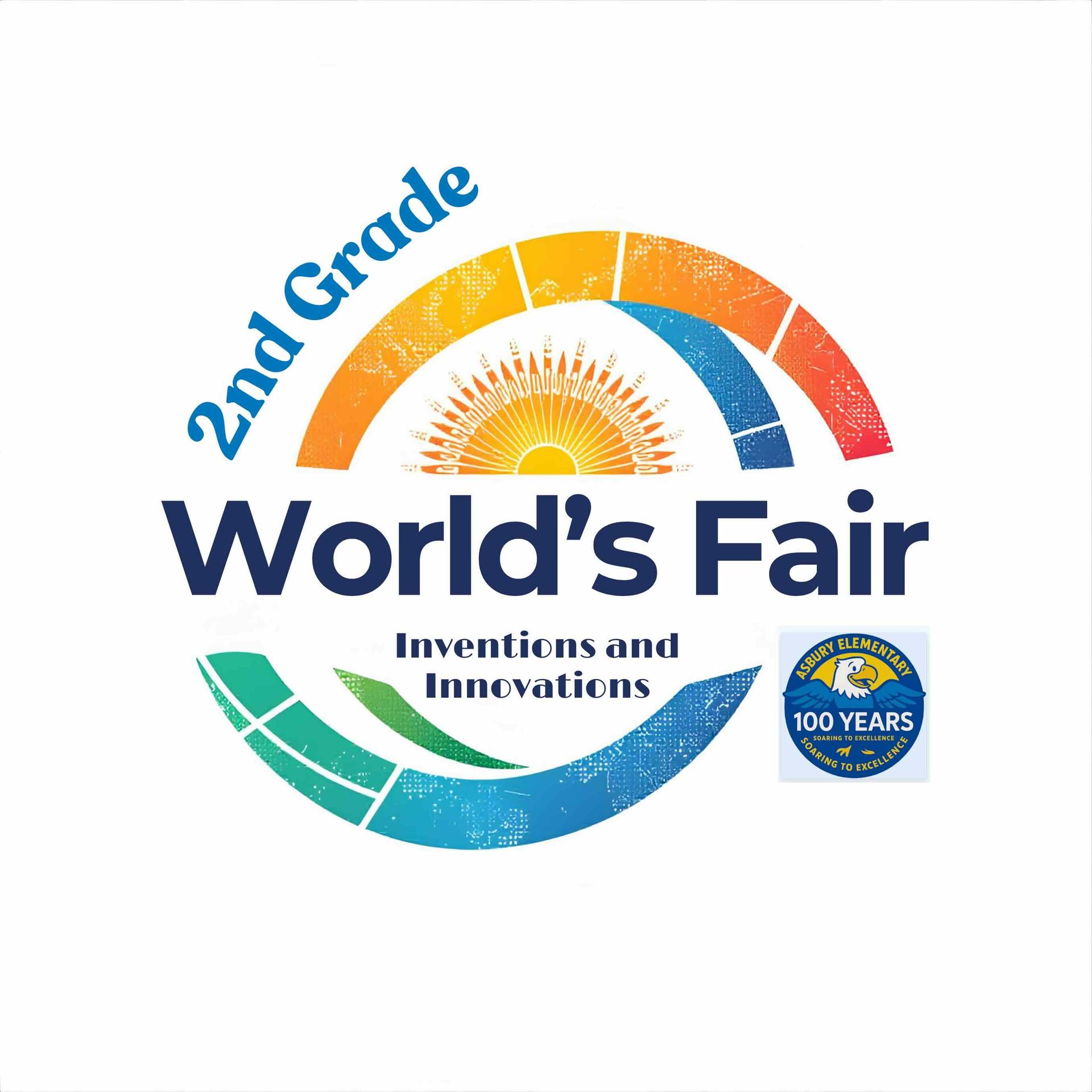 2nd Grade's World's Fair Logo