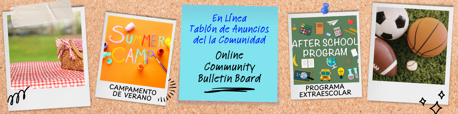 Online Community Bulletin Board Graphic