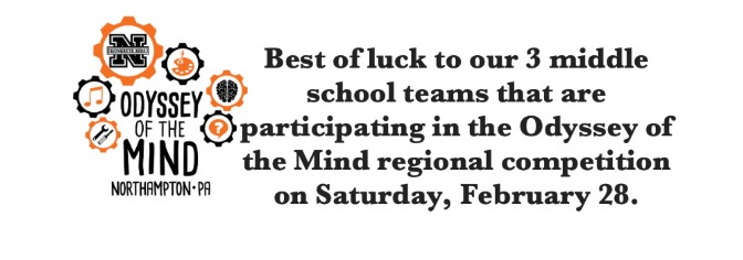 Odyssey of the Mind - GOod Luck 