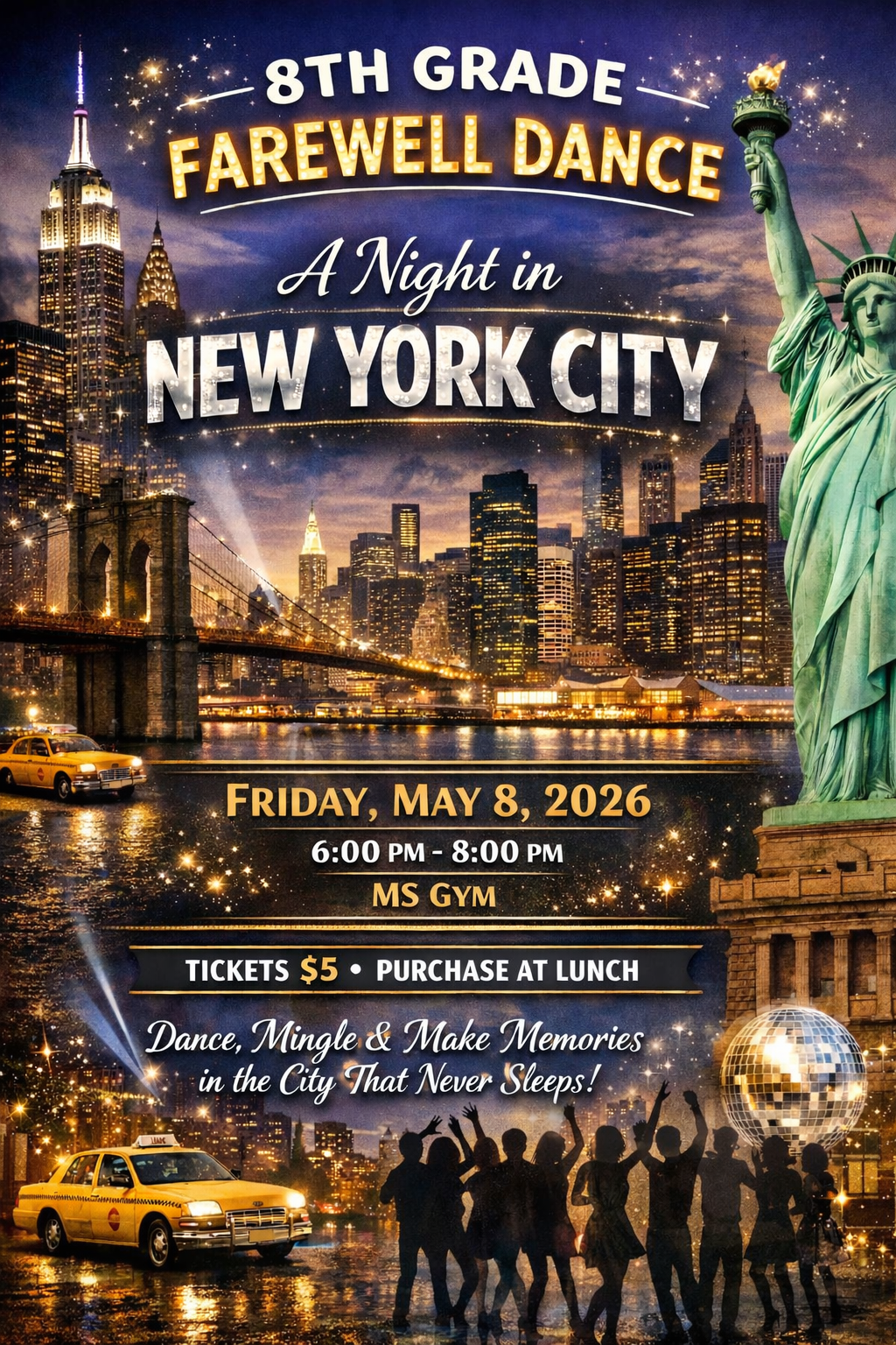 8th Grade Farewell Dance 