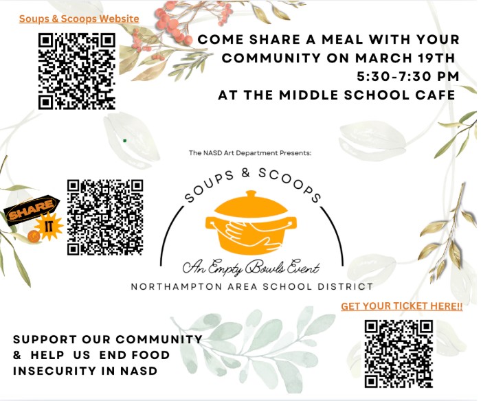 Soups and Scoops Ticket Sales