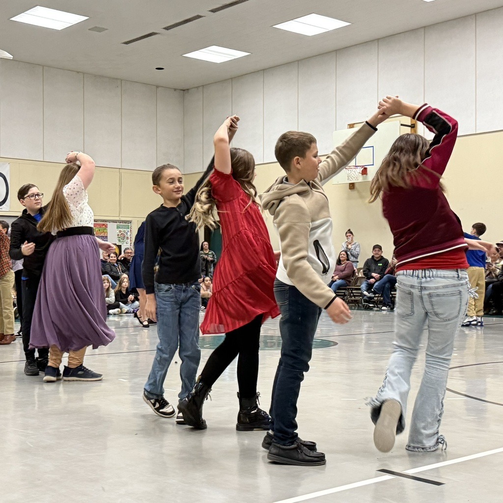 Soutwood students performing ballroom dances in the gym
