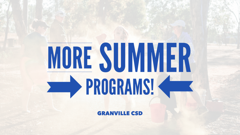 More summer programs