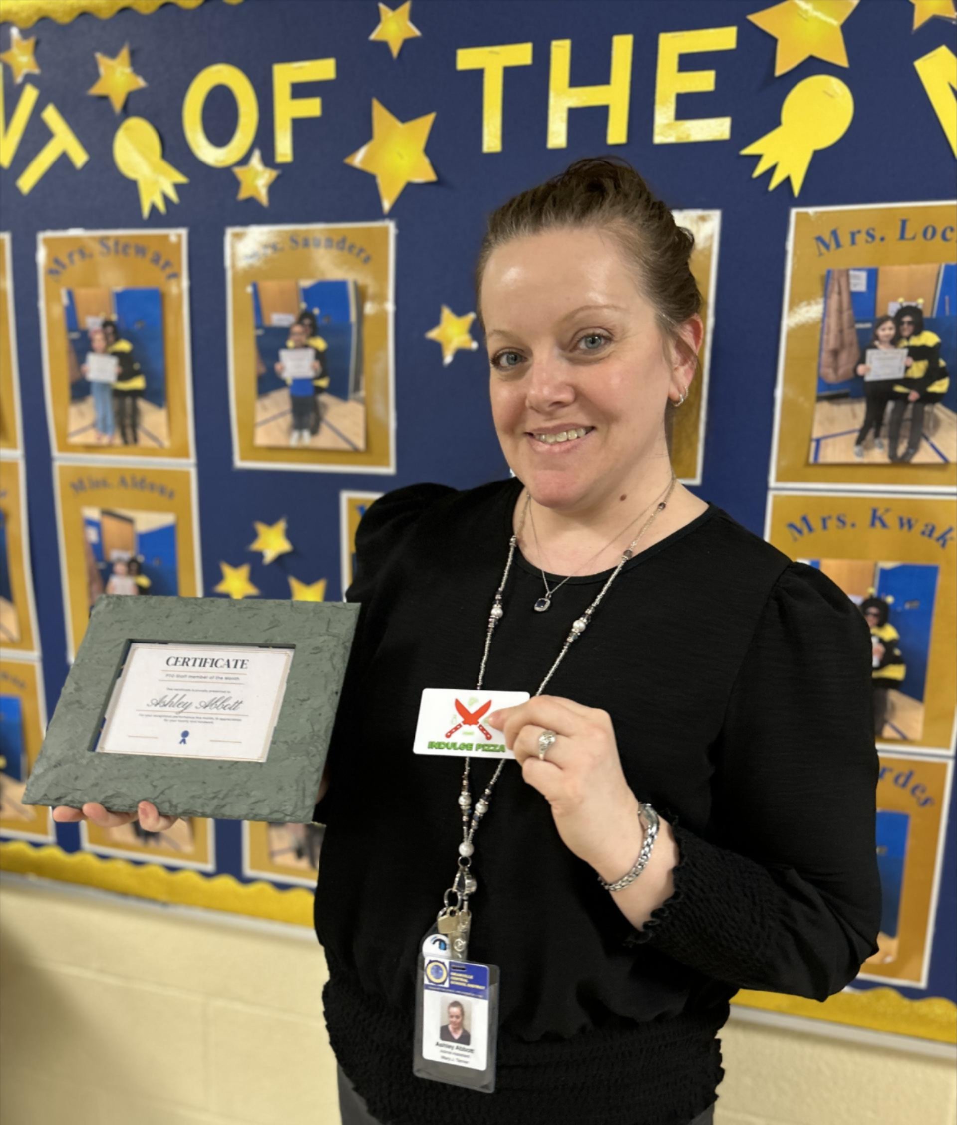 Ms. Abbott, Main Office Admin Asst