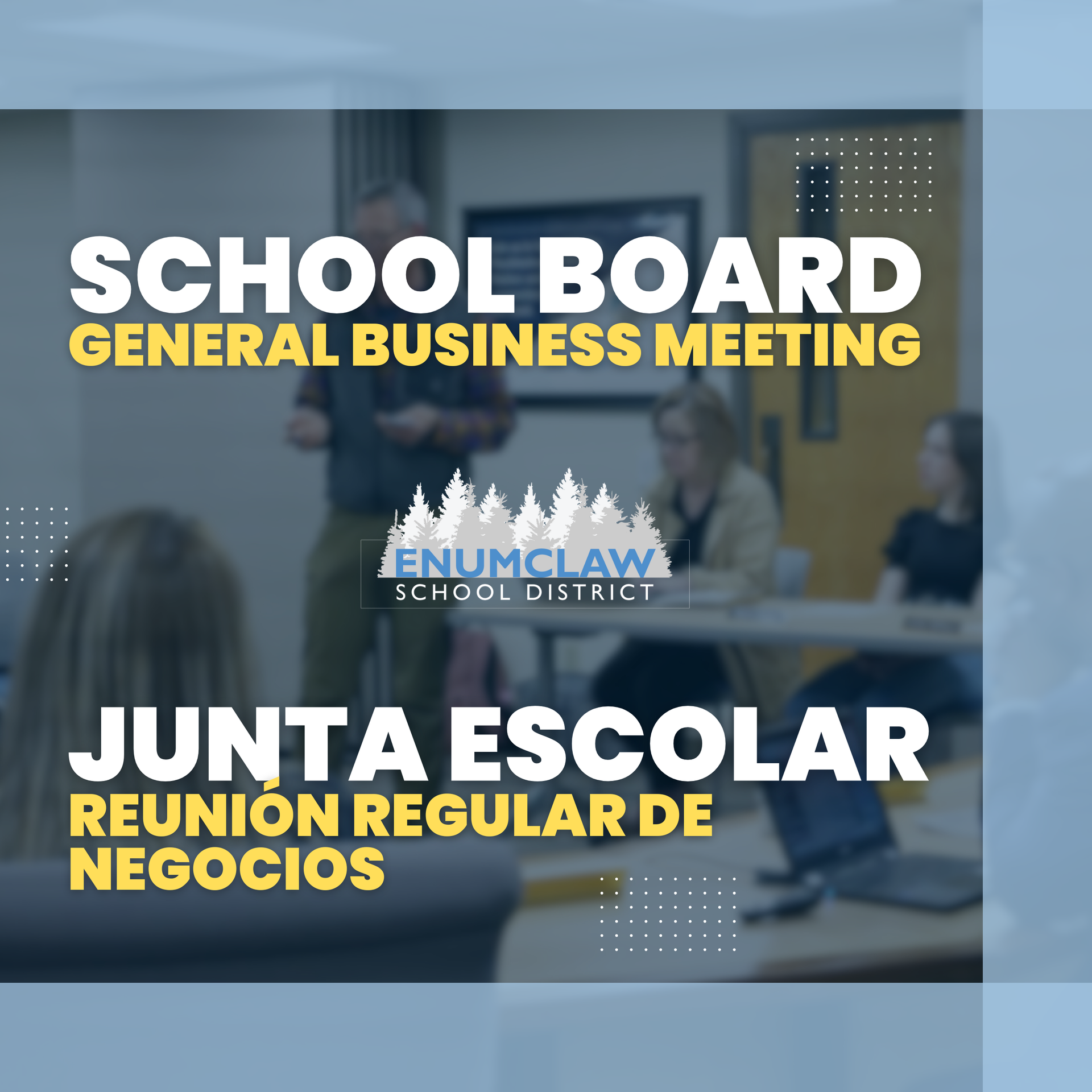 School Board General Meeting
