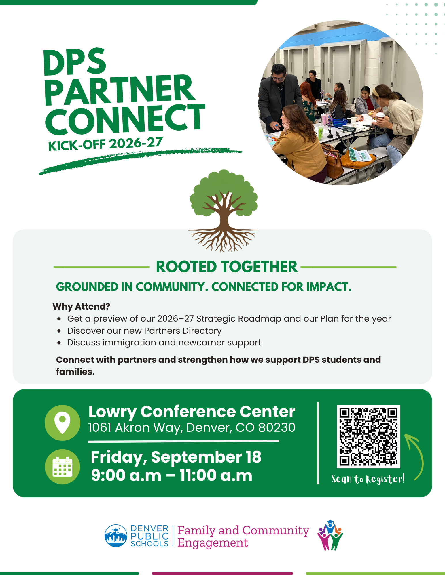 Rooted Together: DPS Partner Connect Kickoff