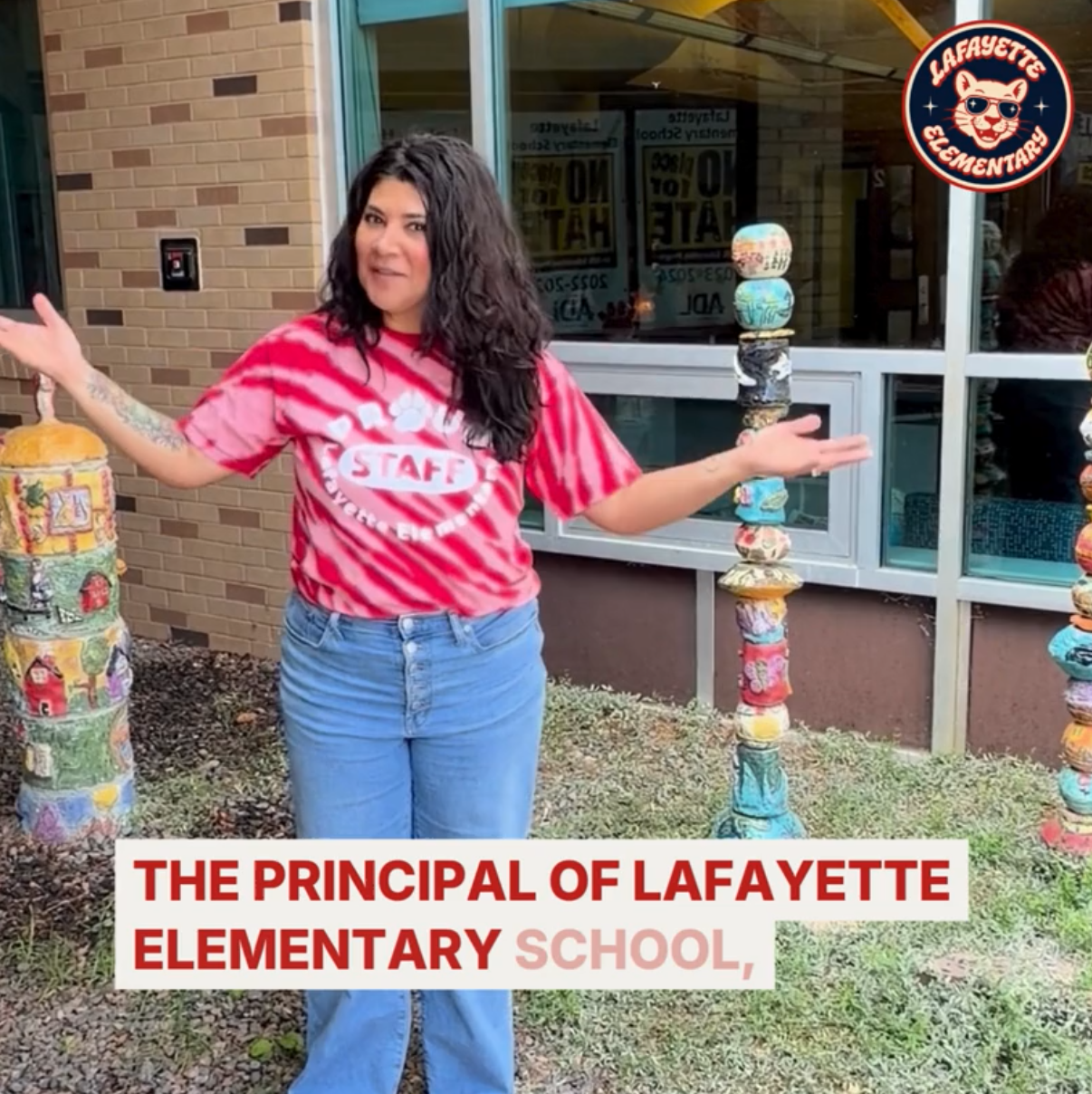 Alicia Champlin Principal of Lafayette Elementary School