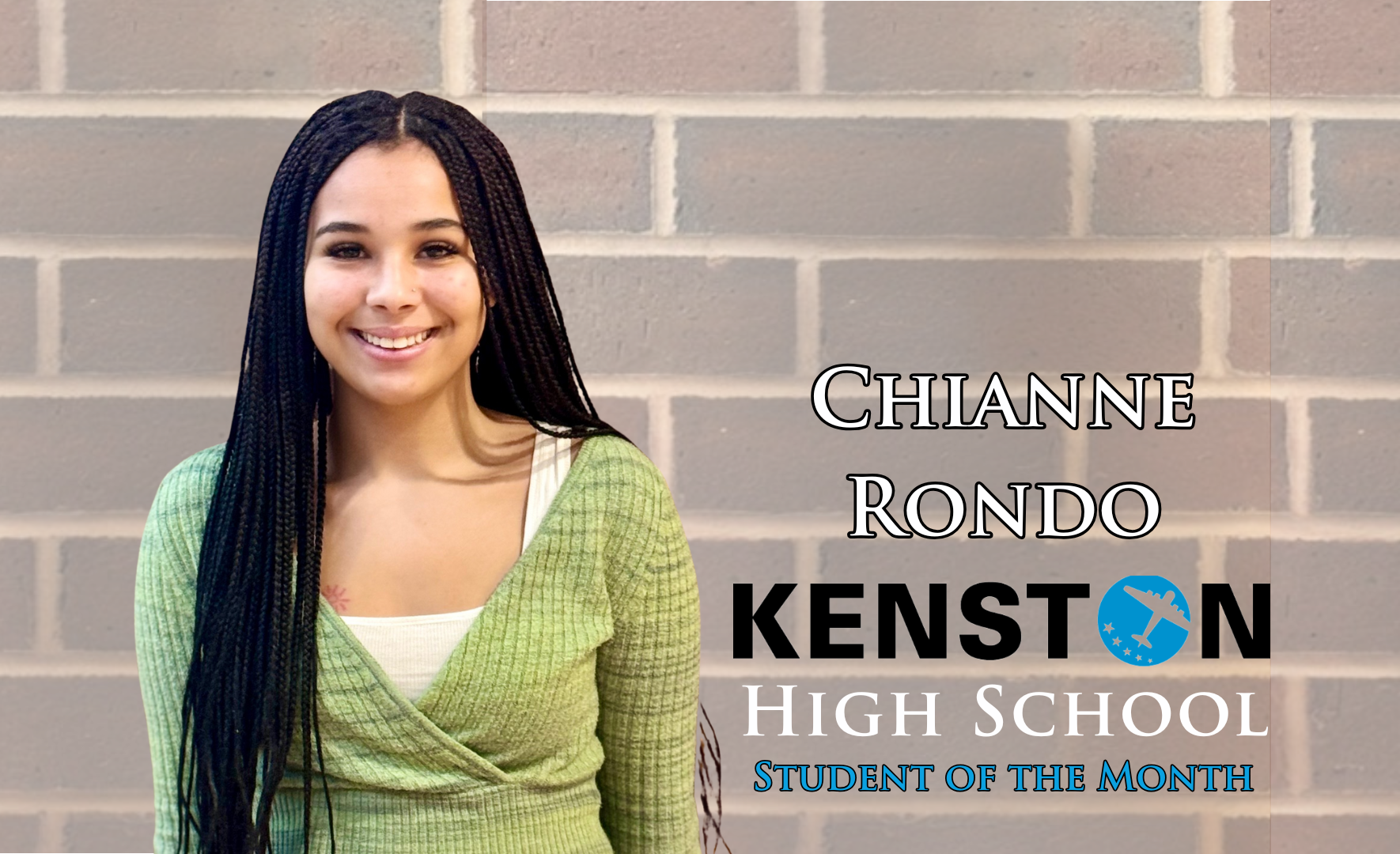 Chianne Rondo KHS Student of the Month