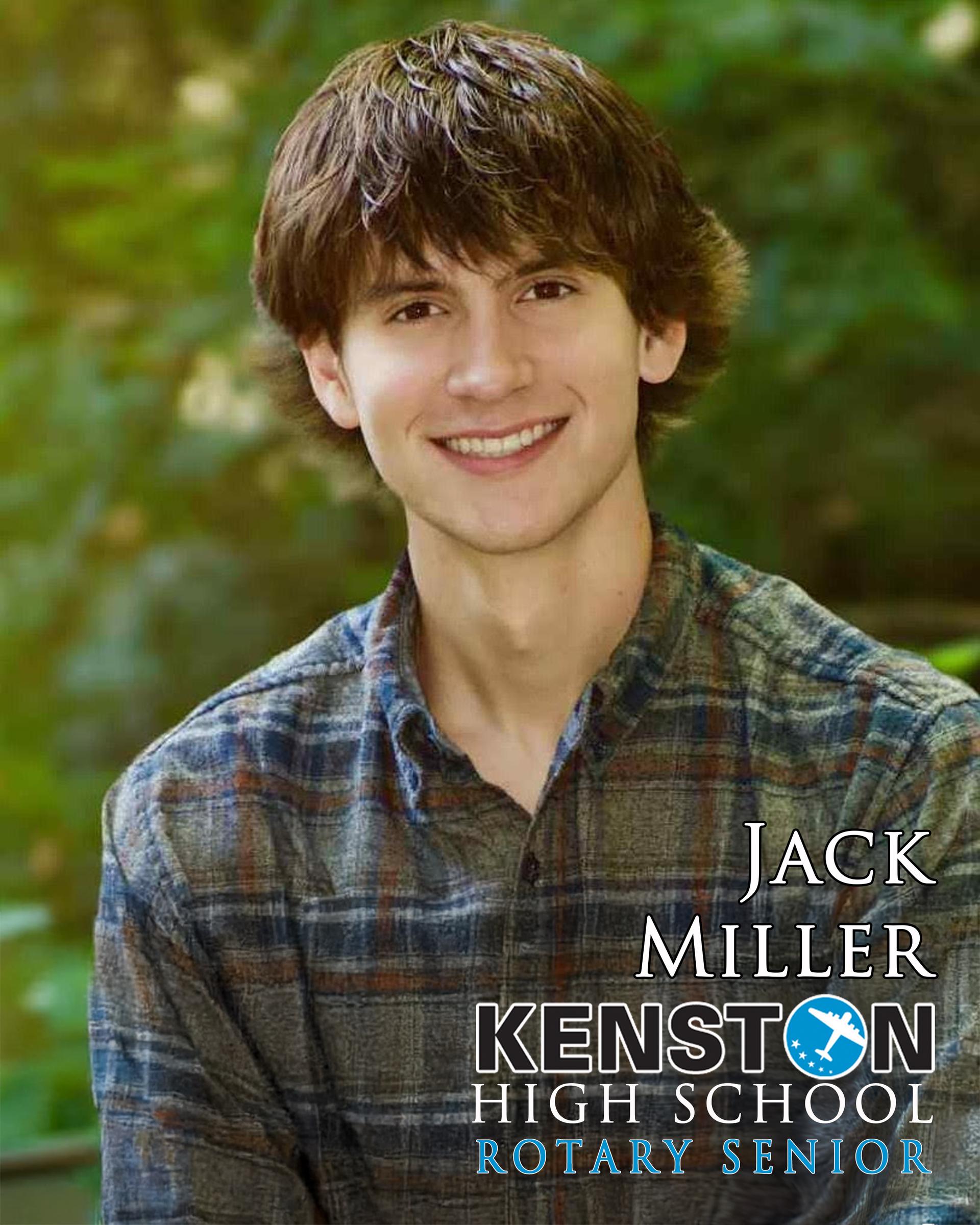 Jack Miller KHS Rotary Student of the Month