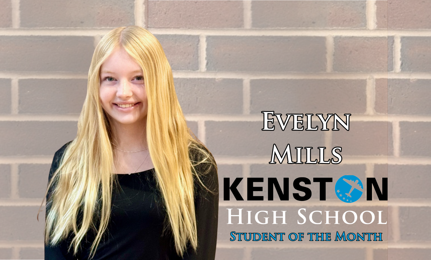 Evelyn Mills KHS Student of the Month