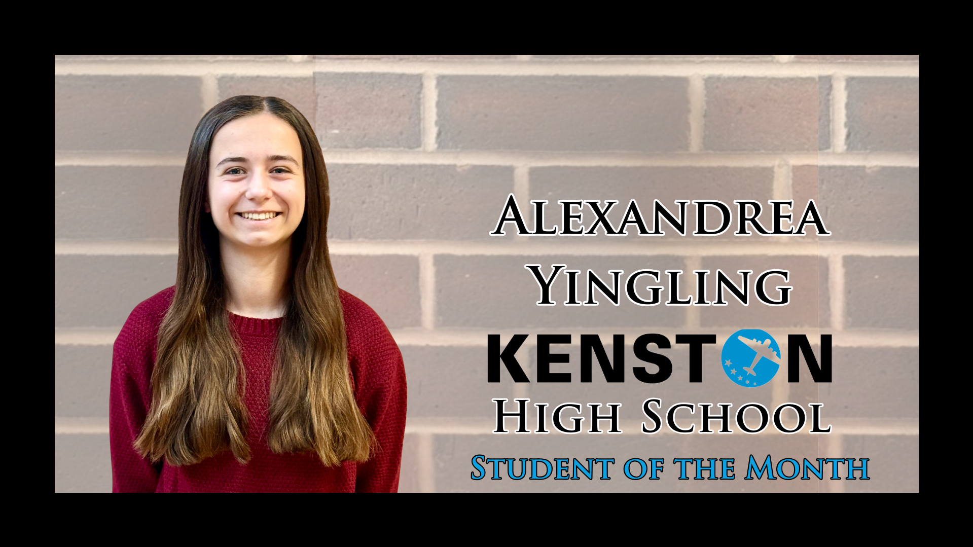 Brooke Carlson KHS Student of the Month