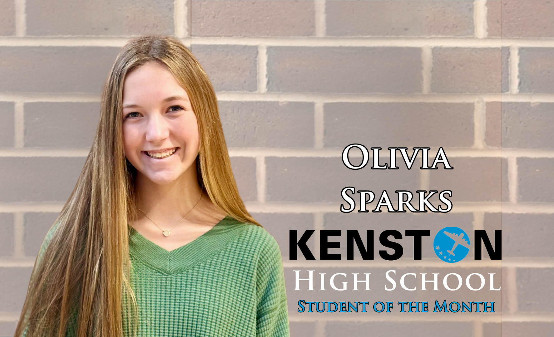 Olivia Sparks KHS Student of the Month