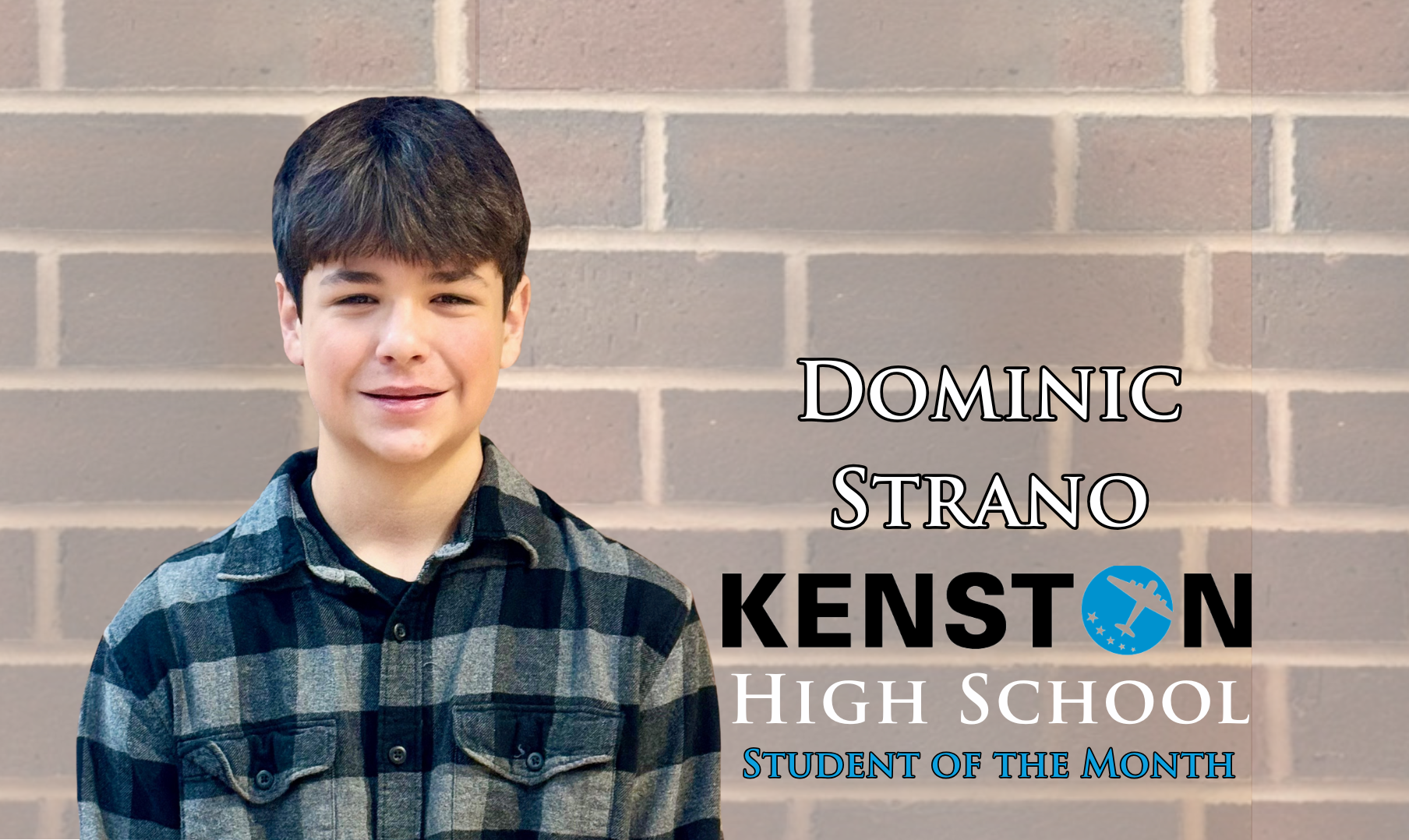 Dominic Strano KHS Student of the Month