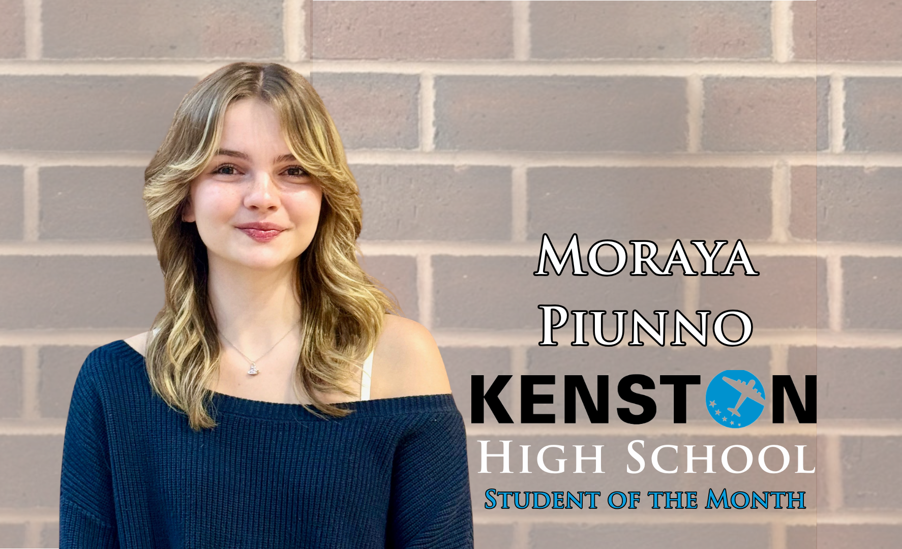 Moraya Piunno KHS Student of the Month