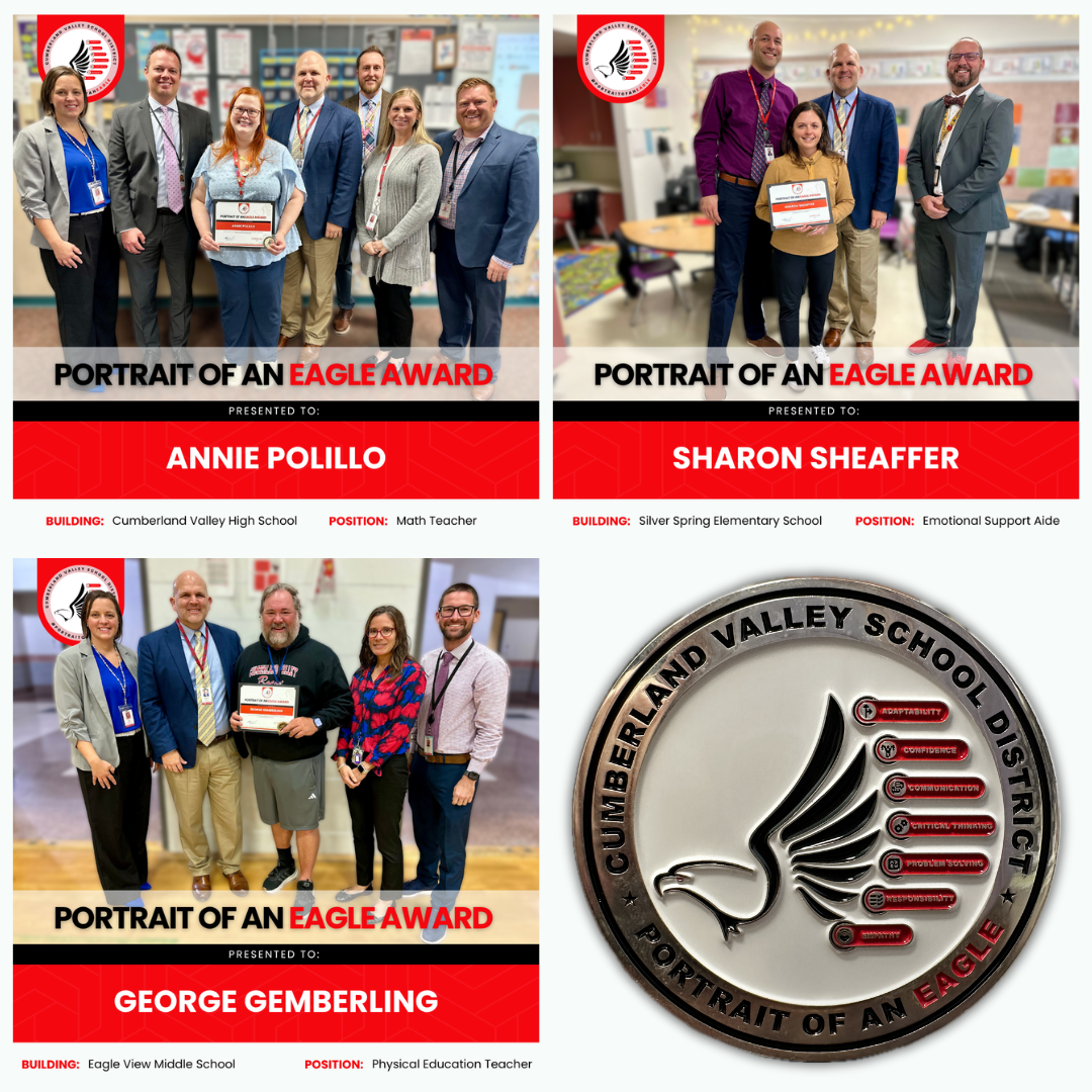 CV proudly showcases our Portrait of an Eagle superstar staff members.