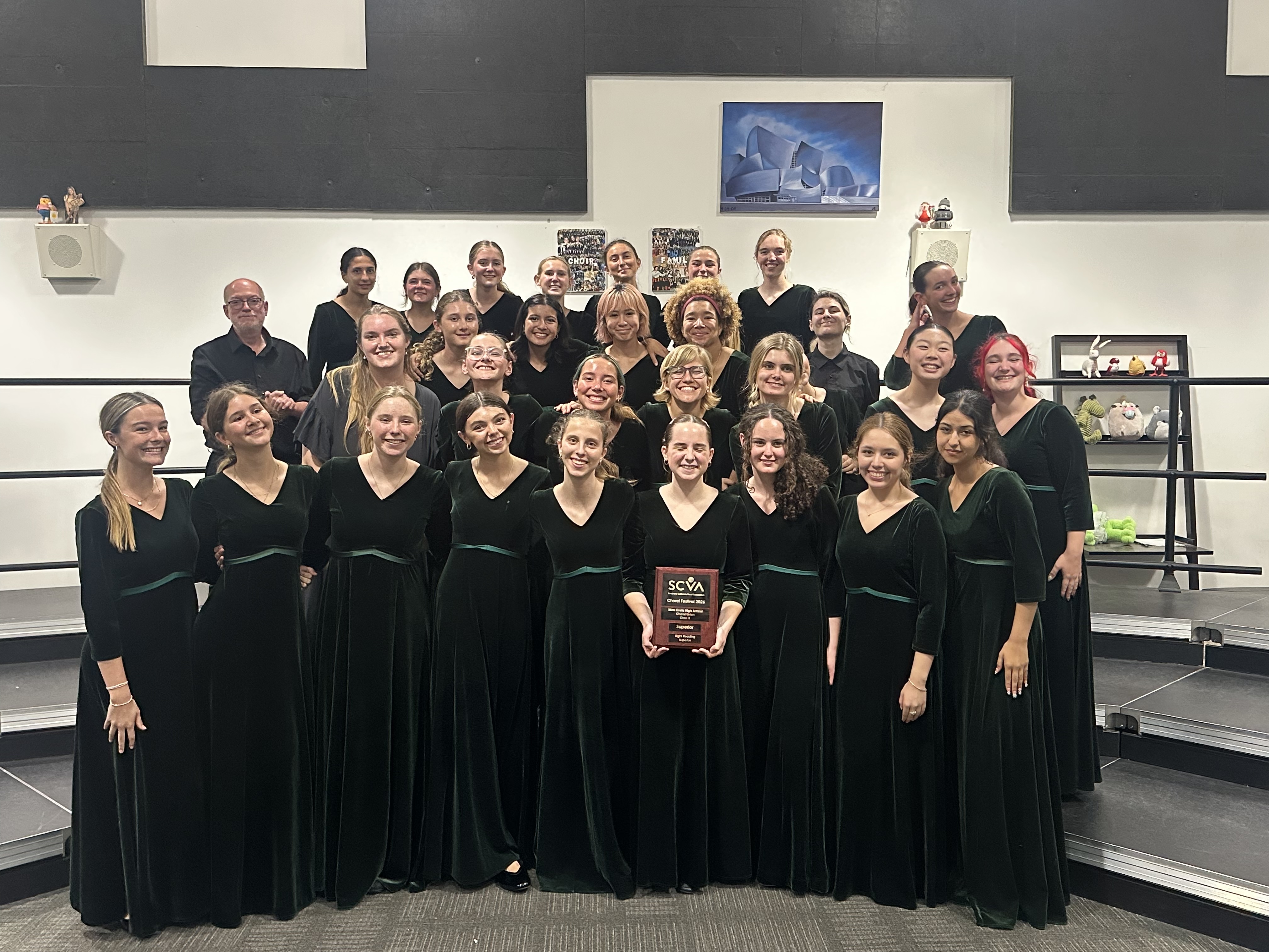 MCHS Choirs Earn Unanimous Superior Ratings at SCVA Festival