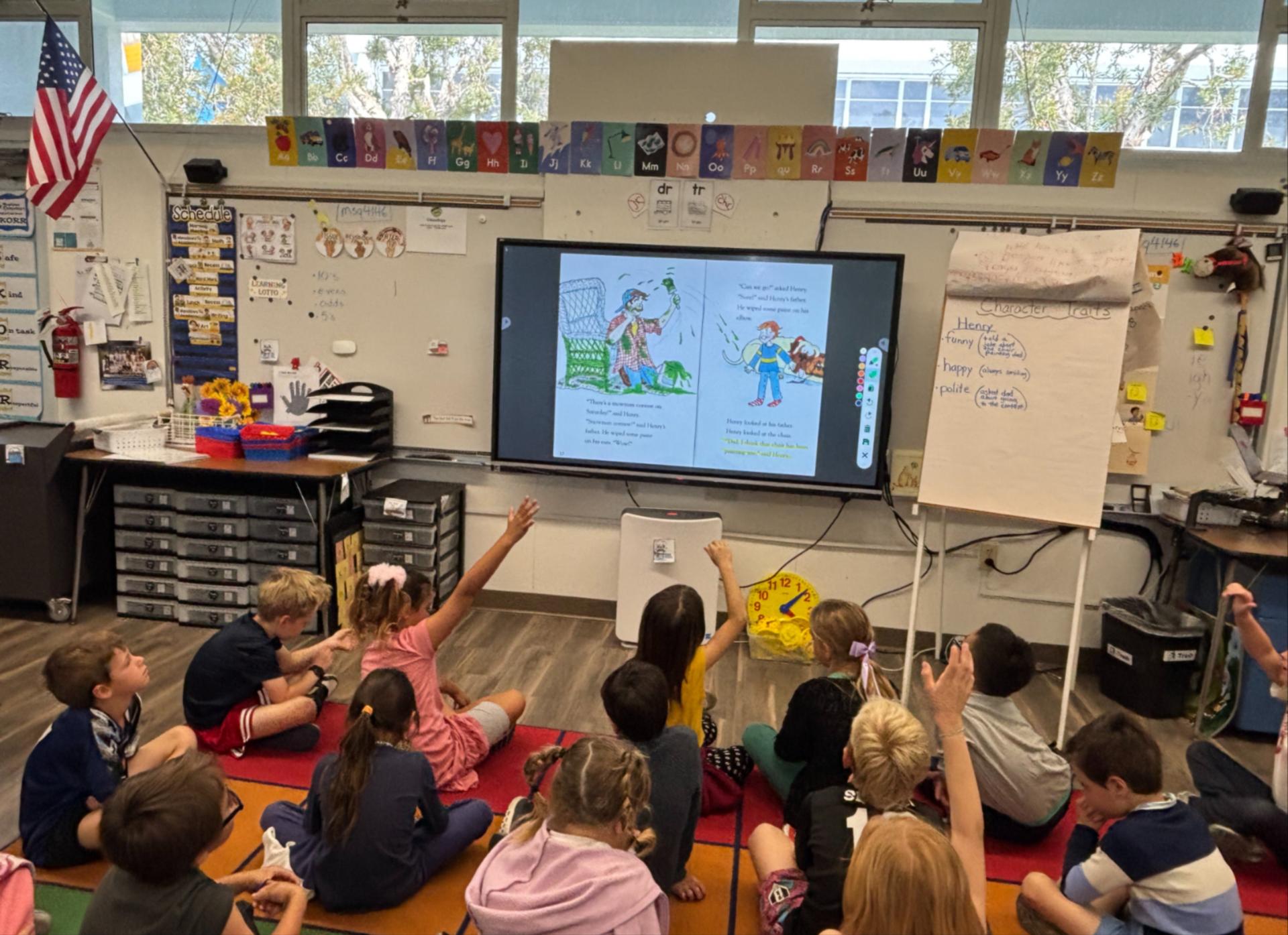 School Spotlight | Meadows First Graders Dive Into Character Exploration Through Realistic Fiction