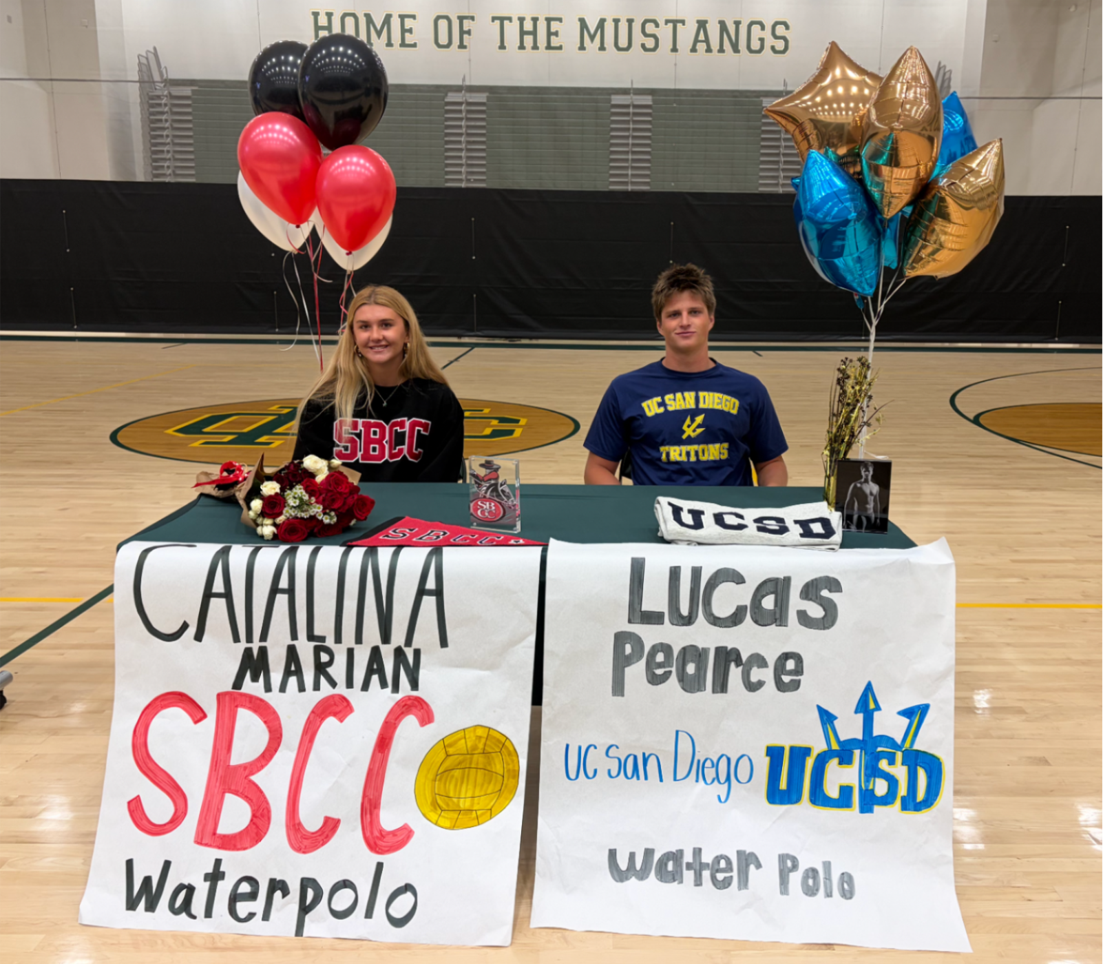 Four Mira Costa Student-Athletes Recognized at Spring Signing Day on May 28