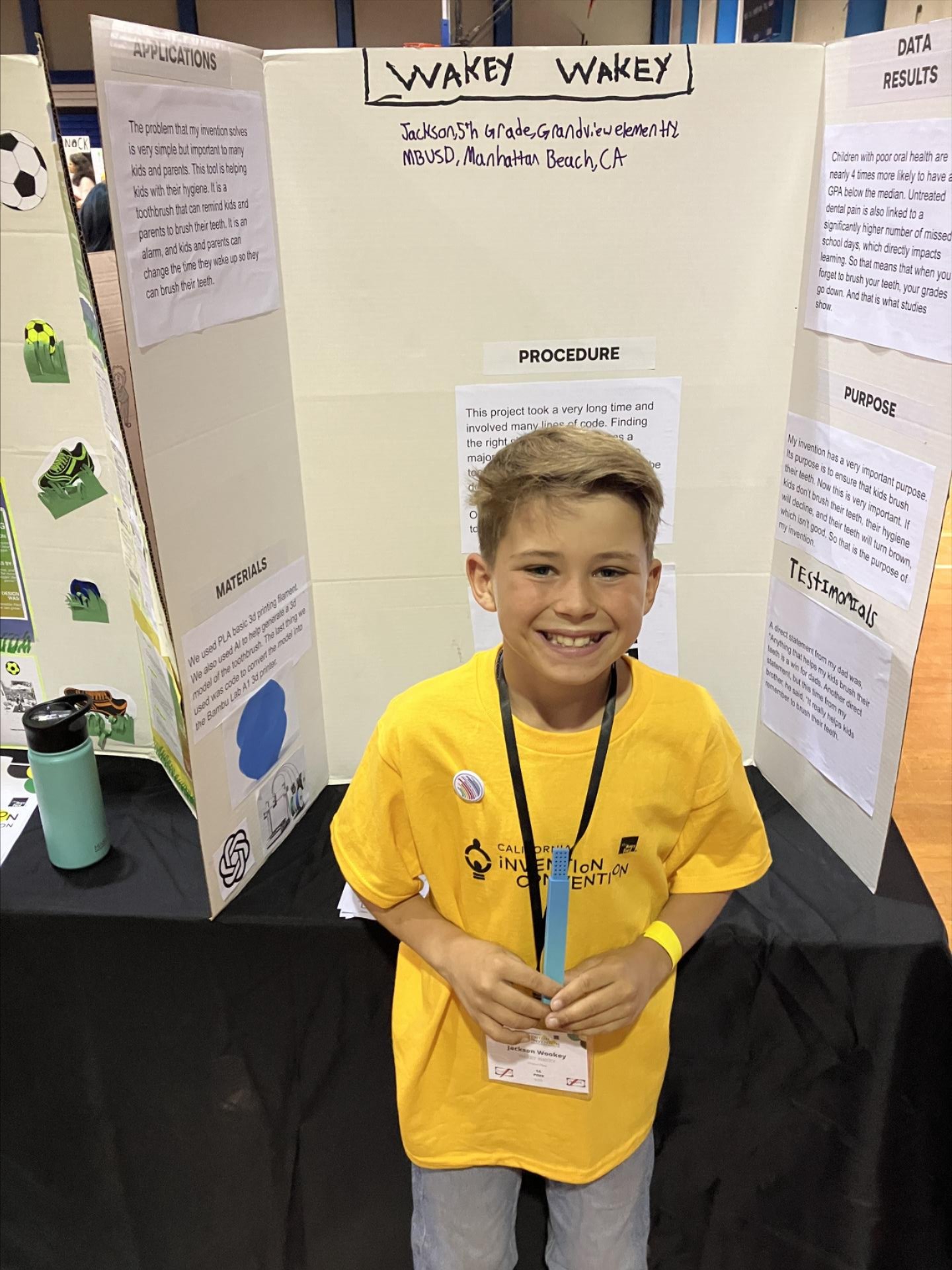 MBUSD Student Innovators Make Their Mark at CAIC SoCal Competition