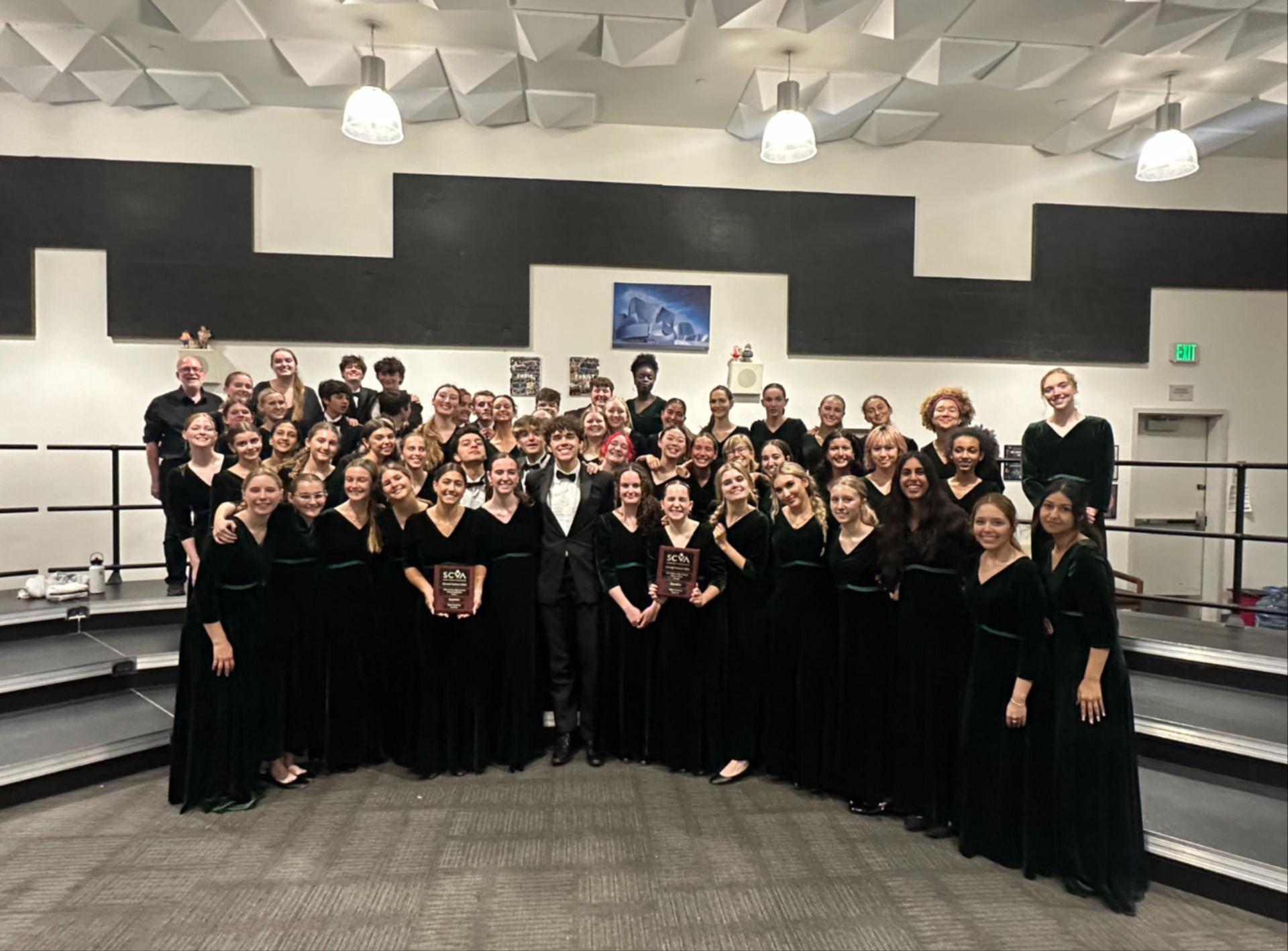 MCHS Choirs Earn Unanimous Superior Ratings at SCVA Festival
