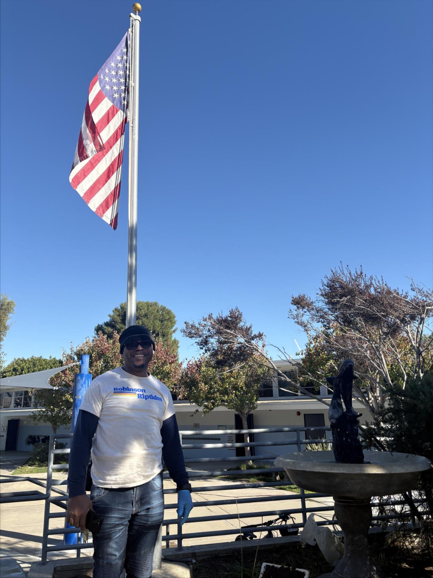 Garfield Powell, Lead Custodian at Robinson
