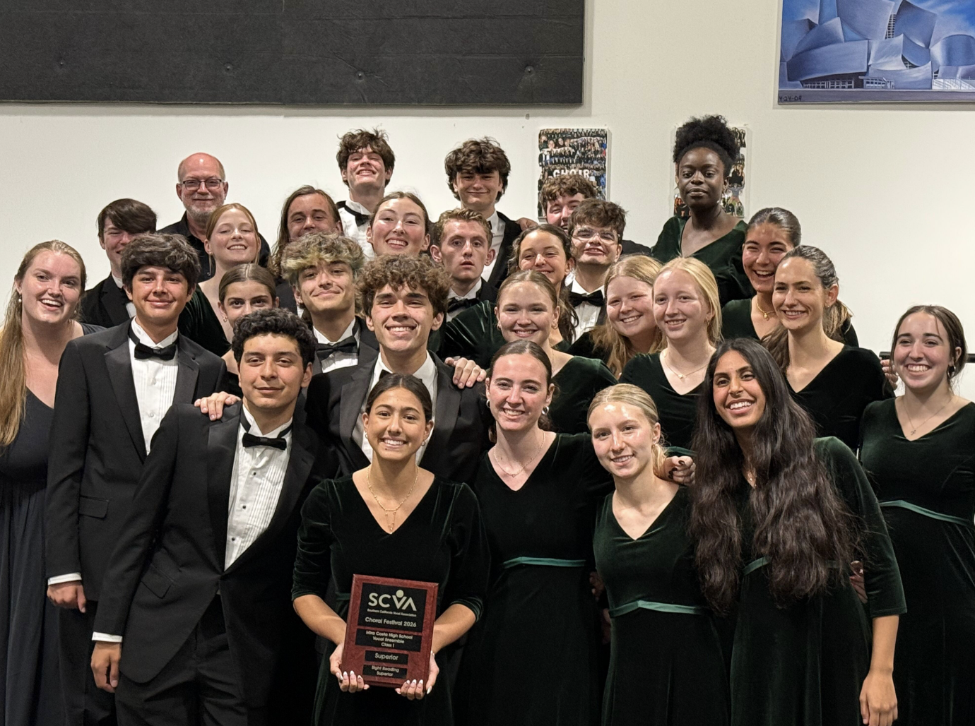 MCHS Choirs Earn Unanimous Superior Ratings at SCVA Festival