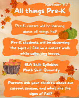 PreK Info