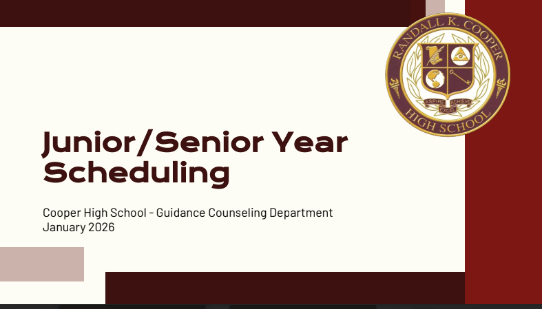 Junior Senior Scheduling Programs 26-27 Graphic